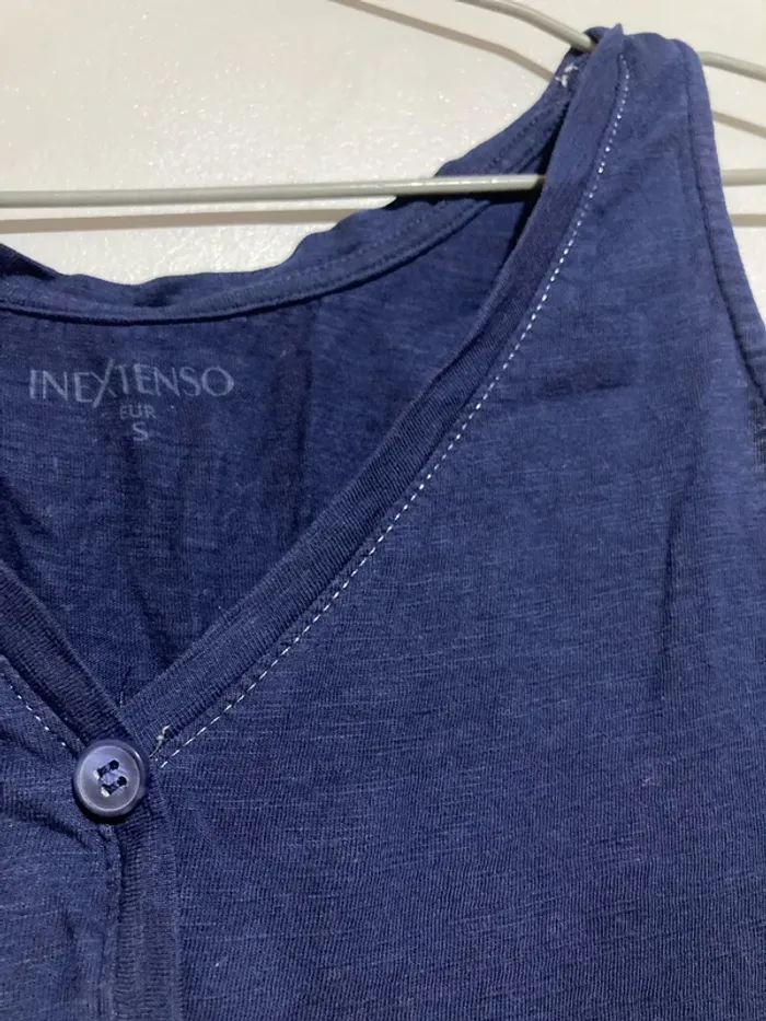 Débardeur bleu marine – Taille S – In Extenso - photo numéro 3