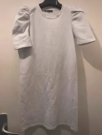 Robe tunique Zara manches courtes blanche taille S
