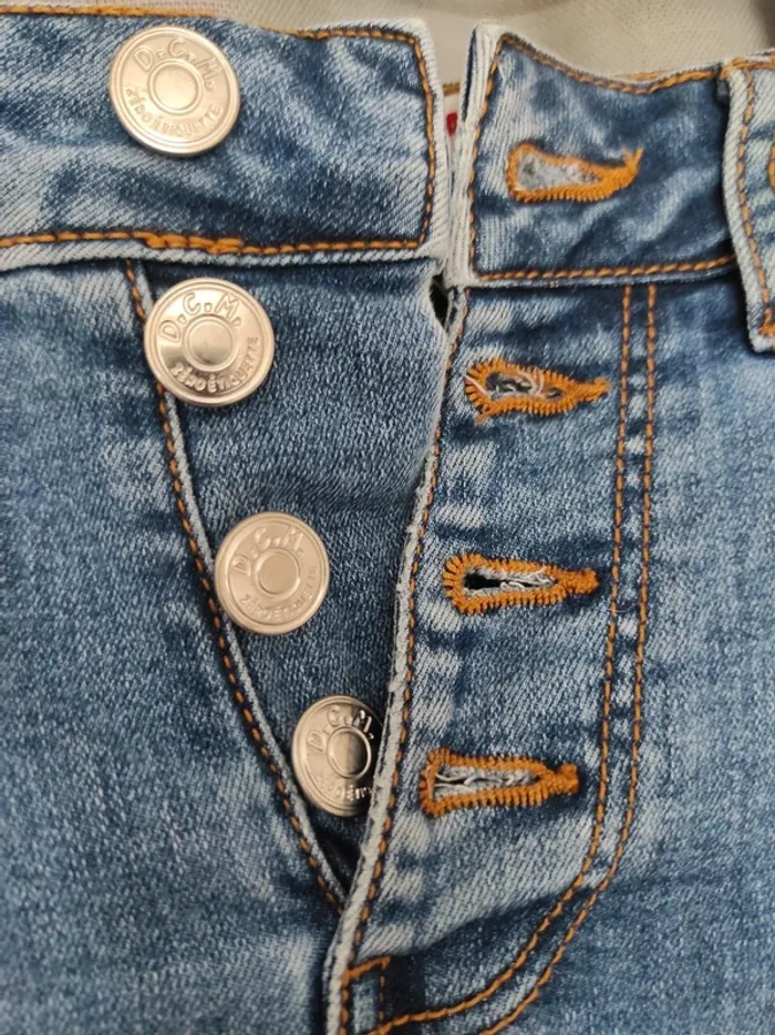 Short Jean Jennyfer skinny taille haute - photo numéro 4