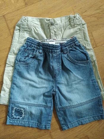 2 bermudas 6ans