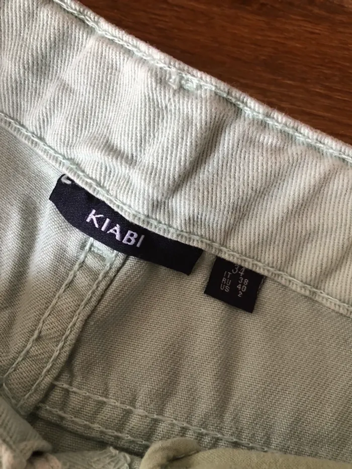 Jean vert d’eau kiabi - photo numéro 2