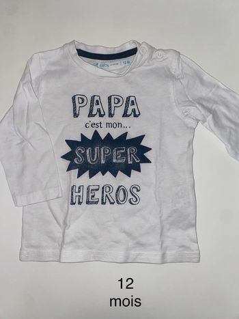Tee shirt 12 mois