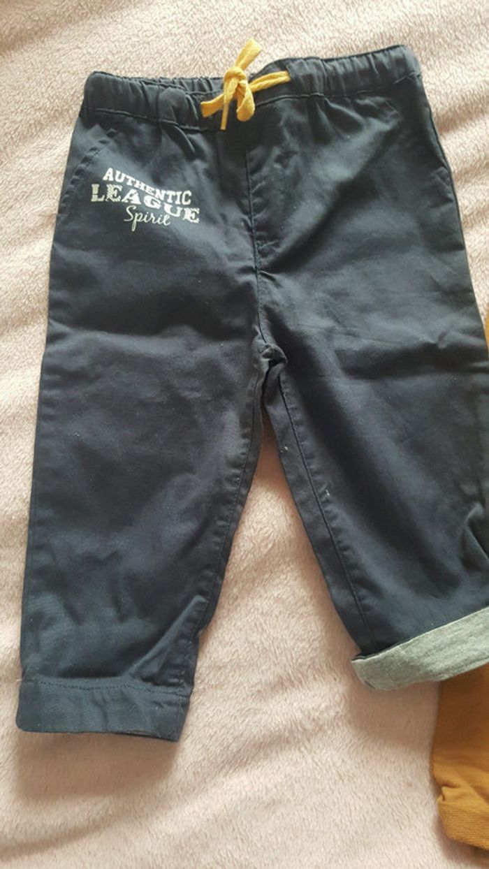 2 pantalons neuf 12 et 18 mois - photo numéro 2