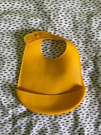 Bavoir en silicone pour bébé