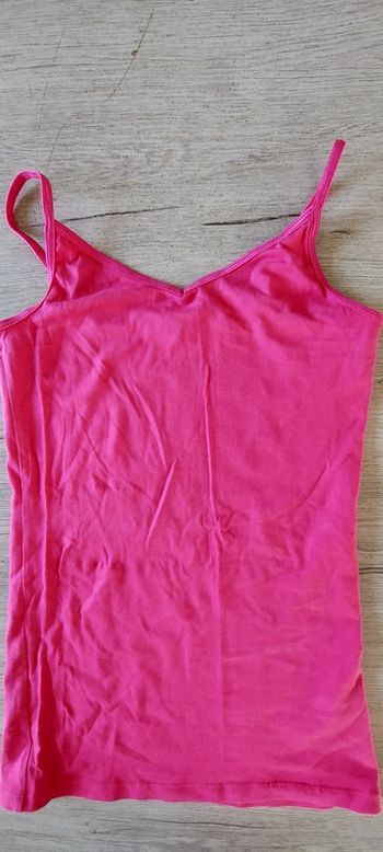 Débardeur rose fushia, Kiabi, taille S