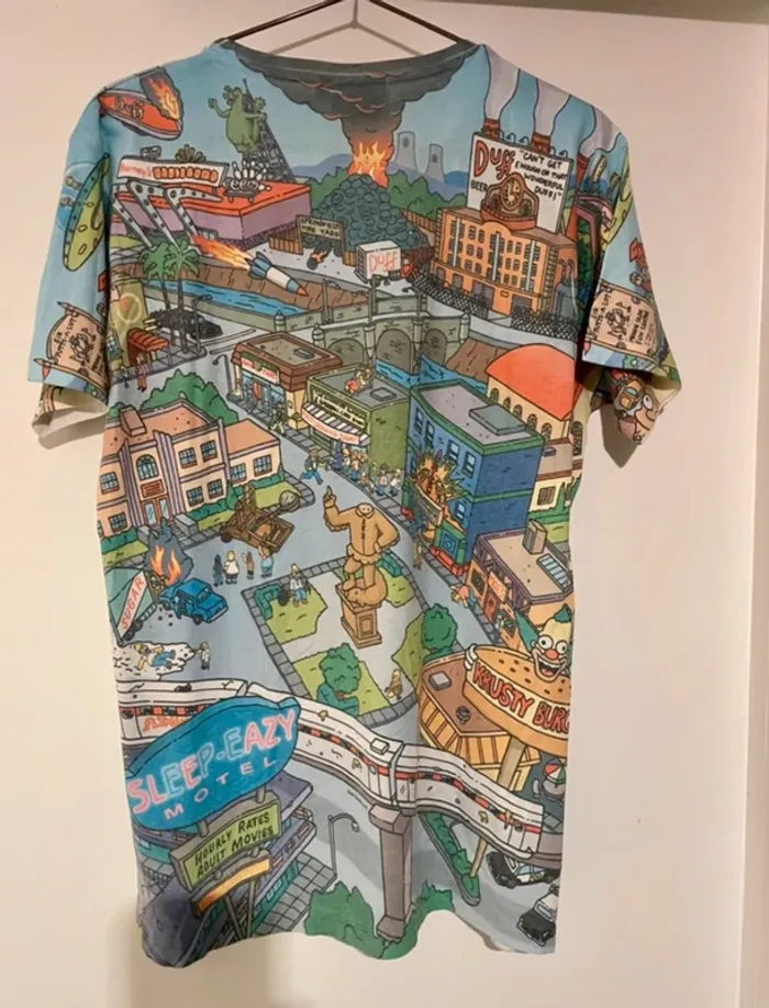 T-shirt Les Simpsons - Taille M - Tres bon état - photo numéro 4