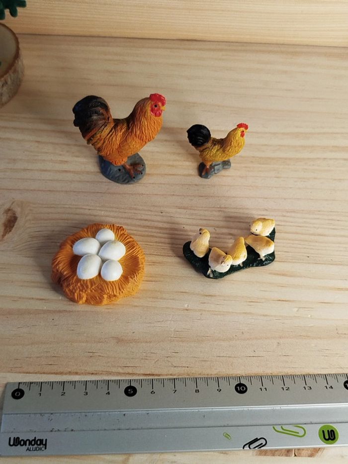Figurine cycle de vie du coq Animal de la ferme - photo numéro 6