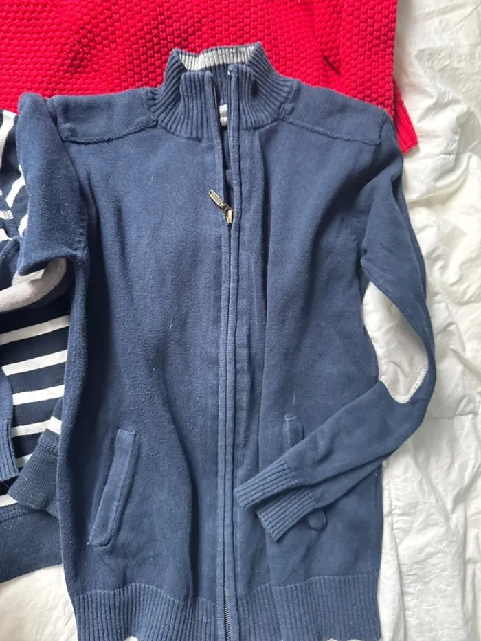 Lot pull et gilet 8 ans garçon - photo numéro 5