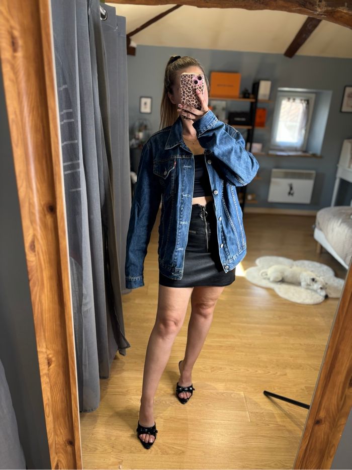 Veste en jean Levi’s vintage - Taille S - photo numéro 2