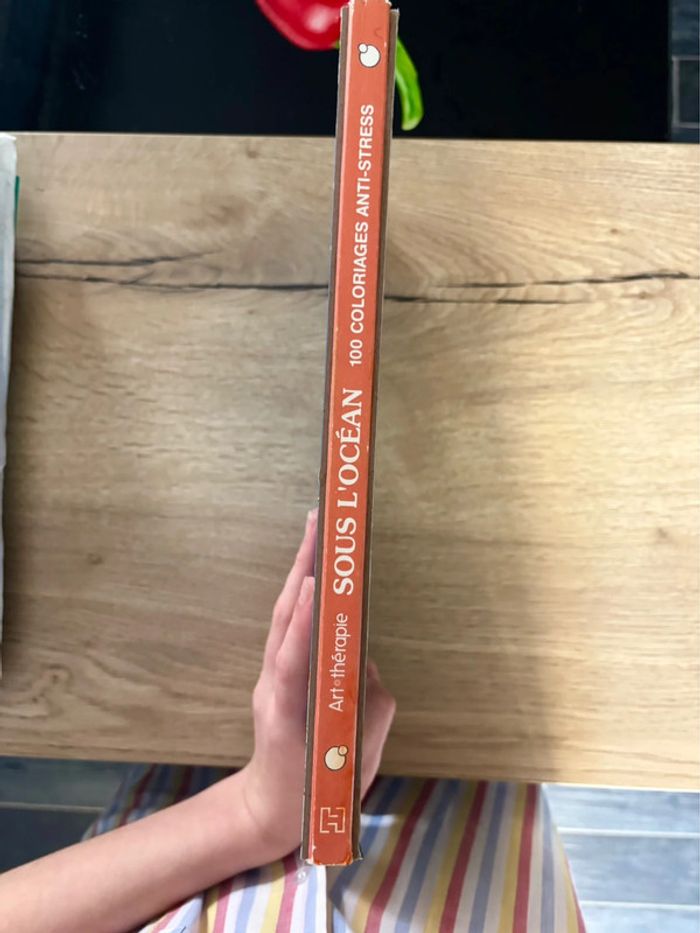 Livre Sous L’Océan 100 coloriages Anti-Stress - Art Thérapie - photo numéro 3