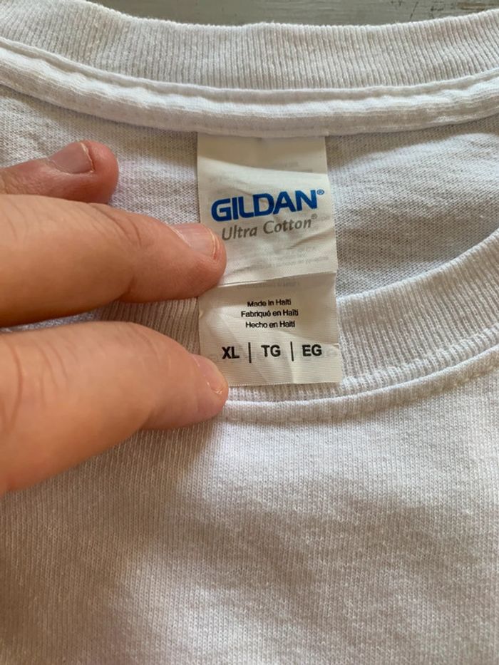 Tee shirt blanc printed « Get on board » USA April 2019 - photo numéro 4