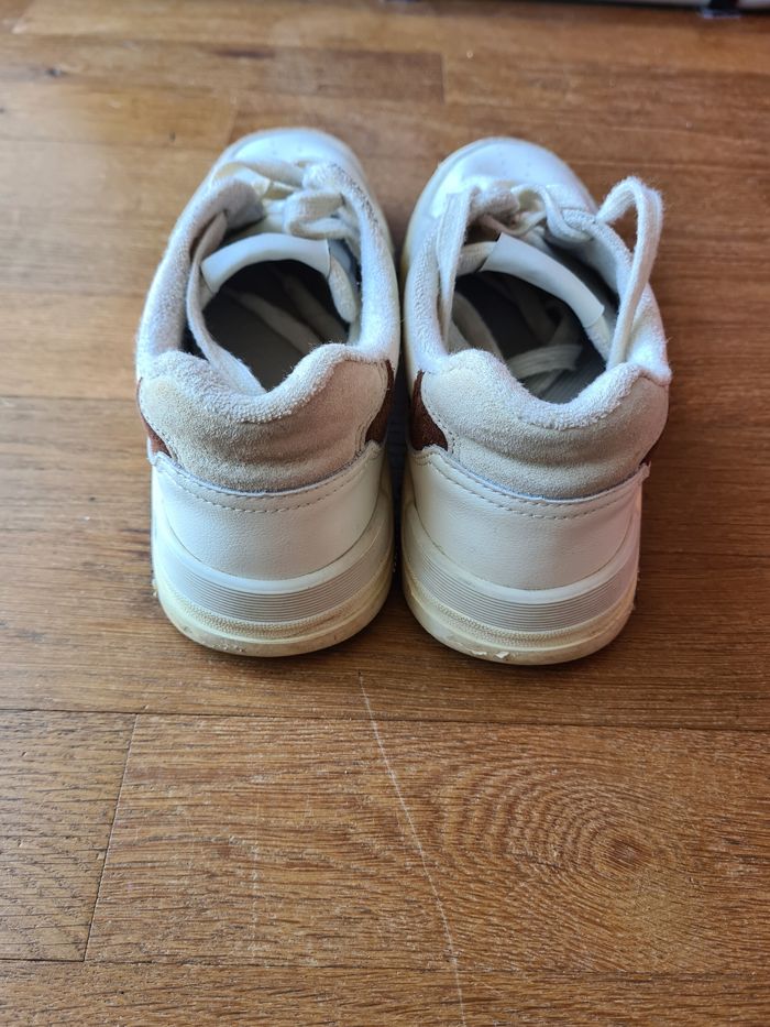 Basket femme beige - photo numéro 4