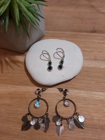 boucles d'oreilles neuves🎁🎄
