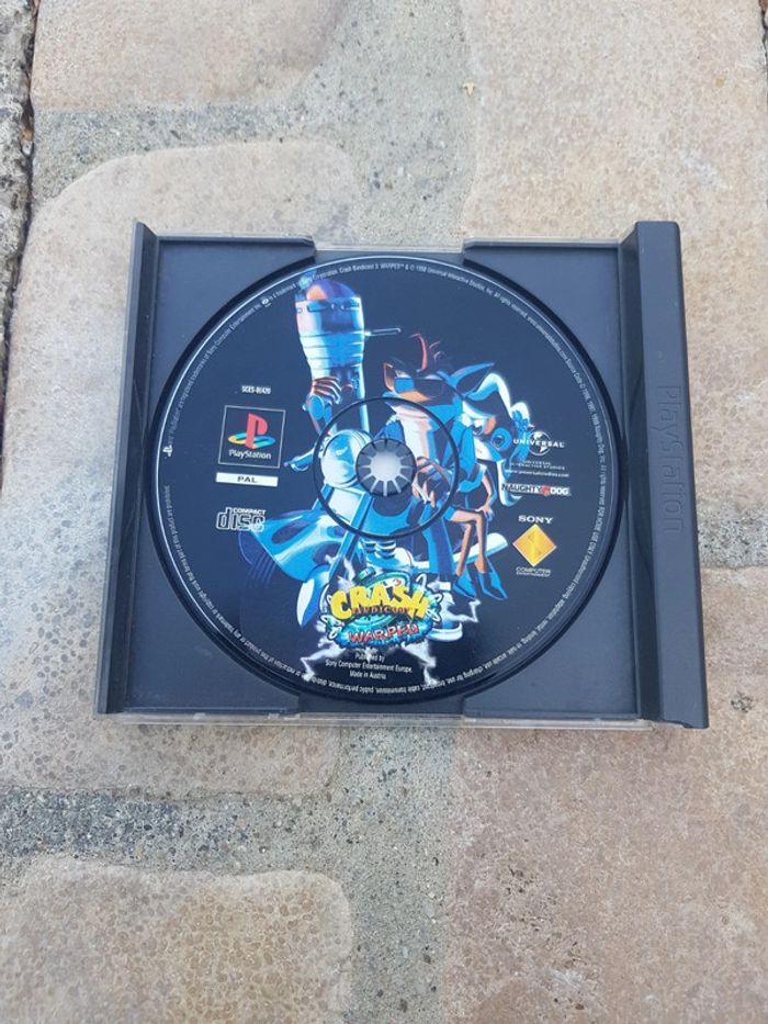 Jeu PS 1 crash bandicoot wraped