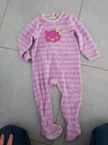 Pyjama 1 pièce velours Orchestra