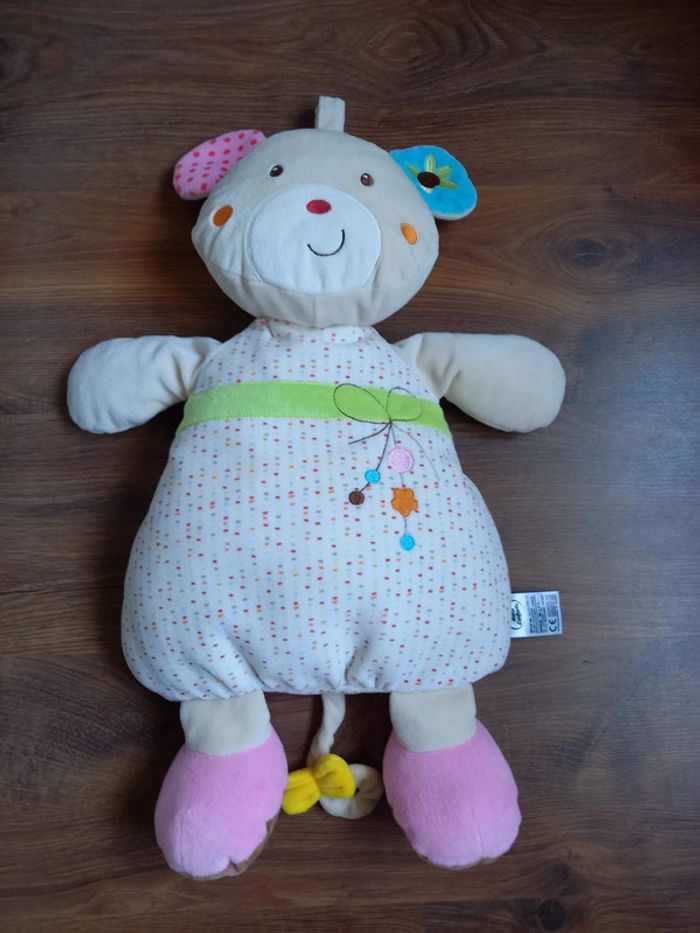 Peluche range pyjama. Mots d'enfants