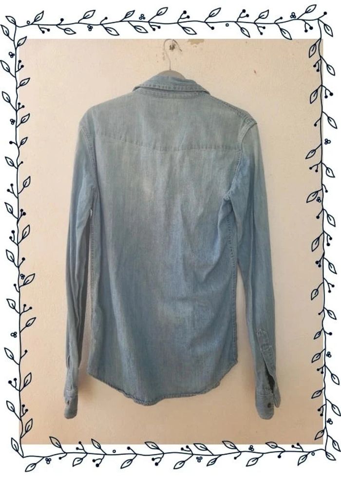 Chemise en jean slim fit - photo numéro 6
