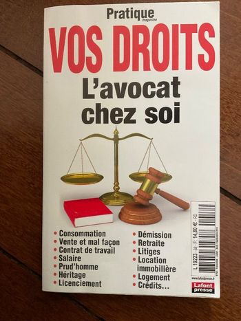 livre pratique vos droits l avocat chez soi lafont presse