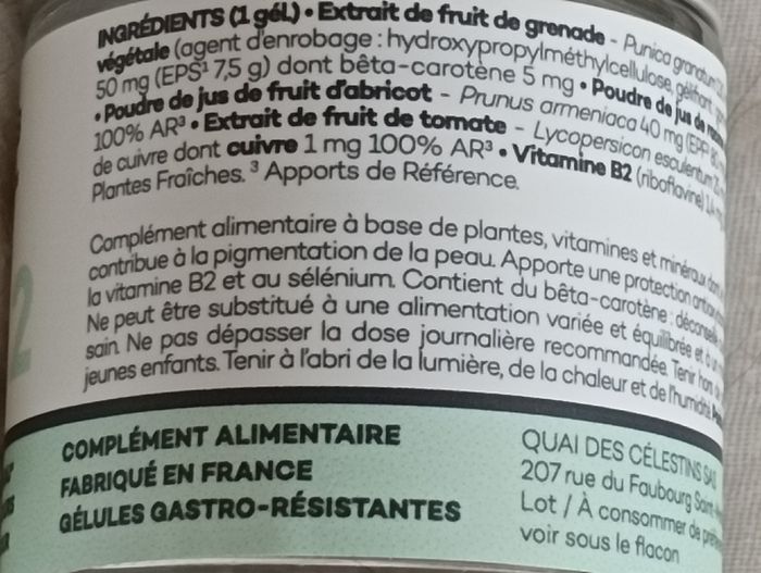 D - Lab complexe soleil actif 7 gélules Neuf - photo numéro 2