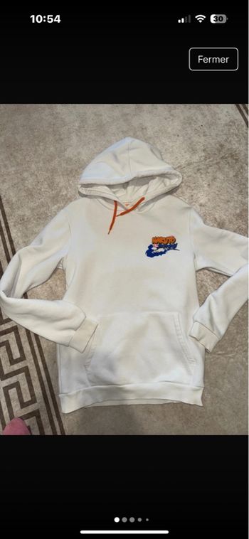 Sweat capuche naruto mixte xs