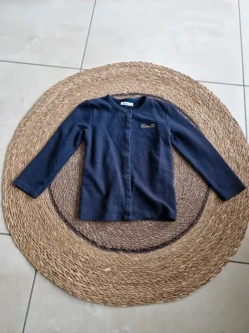 Joli gilet à pressions Gémo fille taille 4 ans