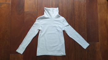 Col roulé blanc 4 ans