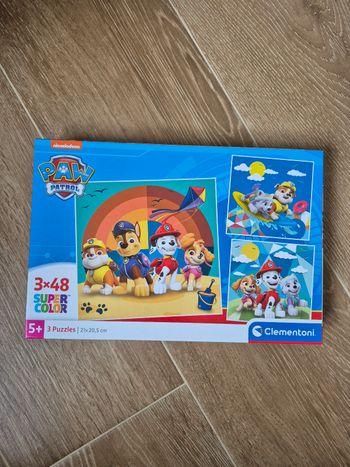 3 puzzles pat patrouille 5+