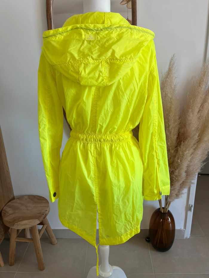 Imperméable long à capuche jaune Jott - photo numéro 6