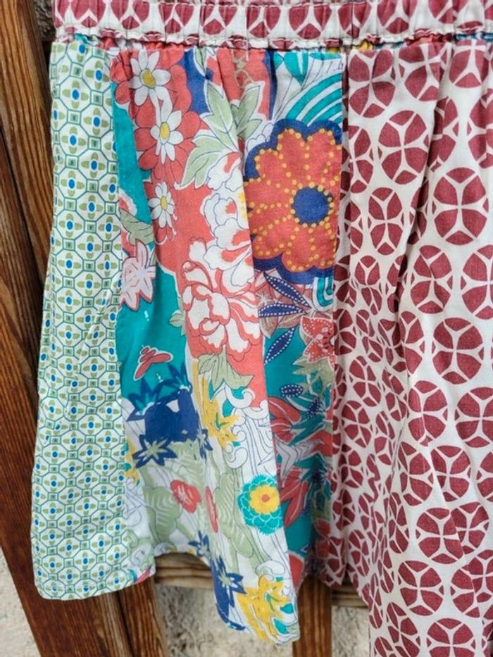 Superbe ensemble jupe et débardeur Desigual 7/8 ans - photo numéro 9