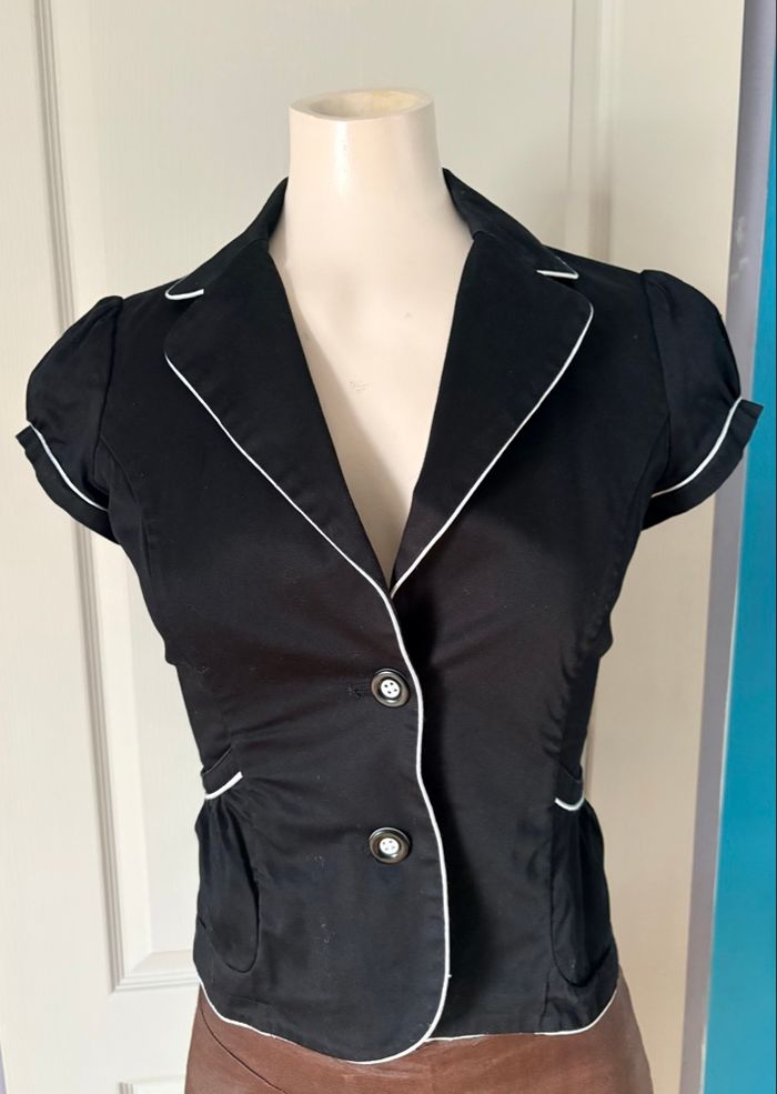 🖤 Veste femme Camaïeu – Taille XS – Noire – TBE