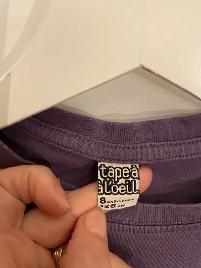 T-shirt 8 ans tape à l’œil - photo numéro 3