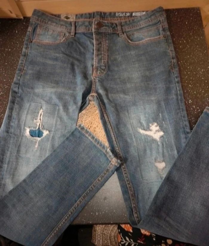 Jeans troué homme 44 - photo numéro 2