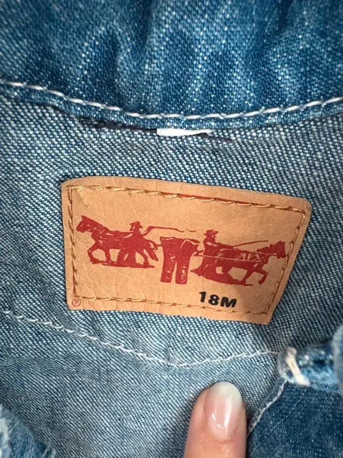 Robe en jeans 18 mois Lévis - photo numéro 3