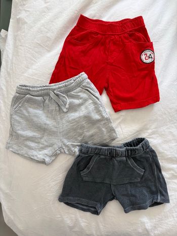 Lot de 3 short -Garçon - 12/18 mois 