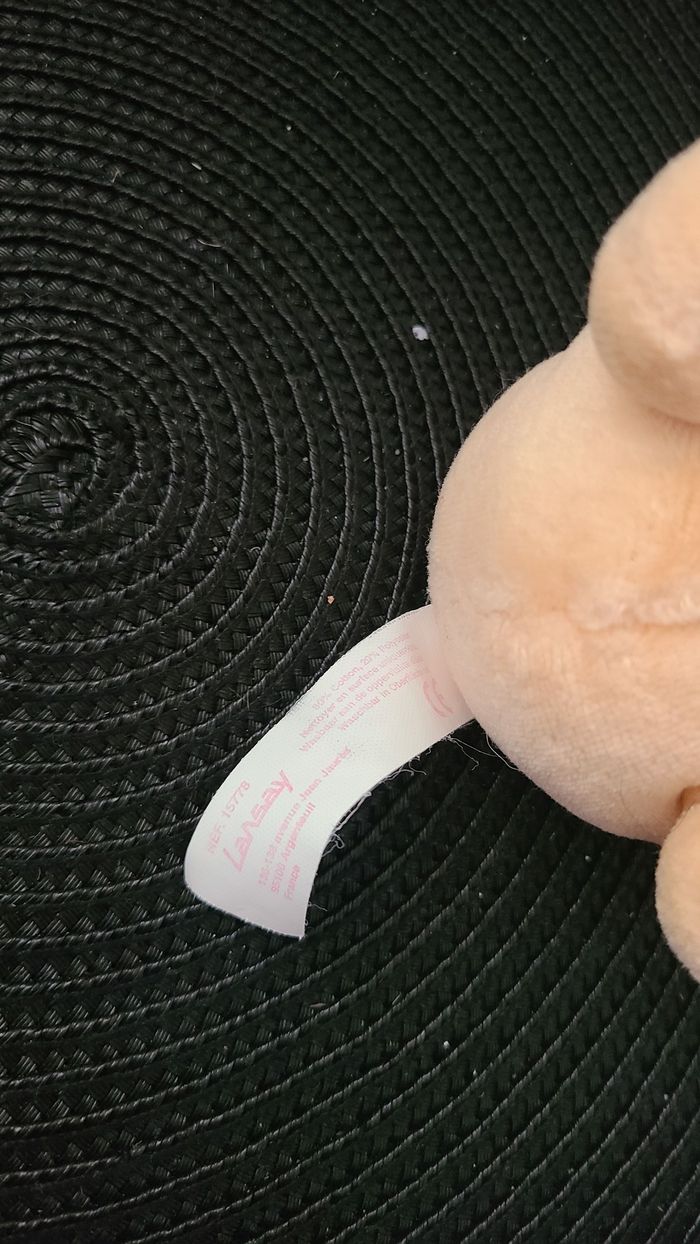 DOUDOU PELUCHE/ LES Z AMIIS SOURIS / AVEC DES BILLES POUR UN TOUCHER TRÈS AGRÉABLE/ DOUX/ 12 CM / LA - photo numéro 3