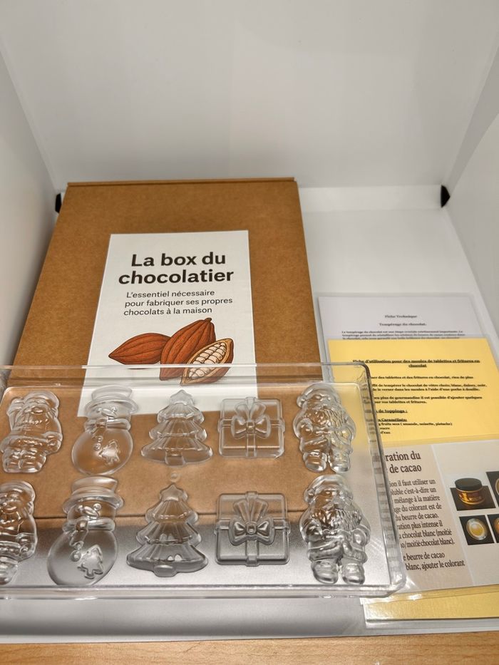 Box pour faire ses chocolats de Noël - photo numéro 3