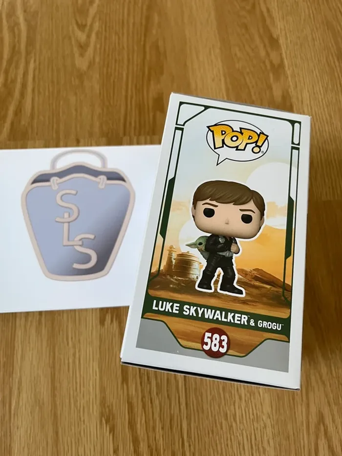 Funko Pop Star Wars Luke Skywalker & Grogu 583 - photo numéro 4