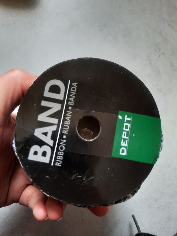 Cordelette nuance bleu argenté 5 mètre - photo numéro 3