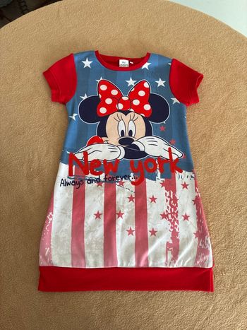 Robe Minnie taille 8 ans 