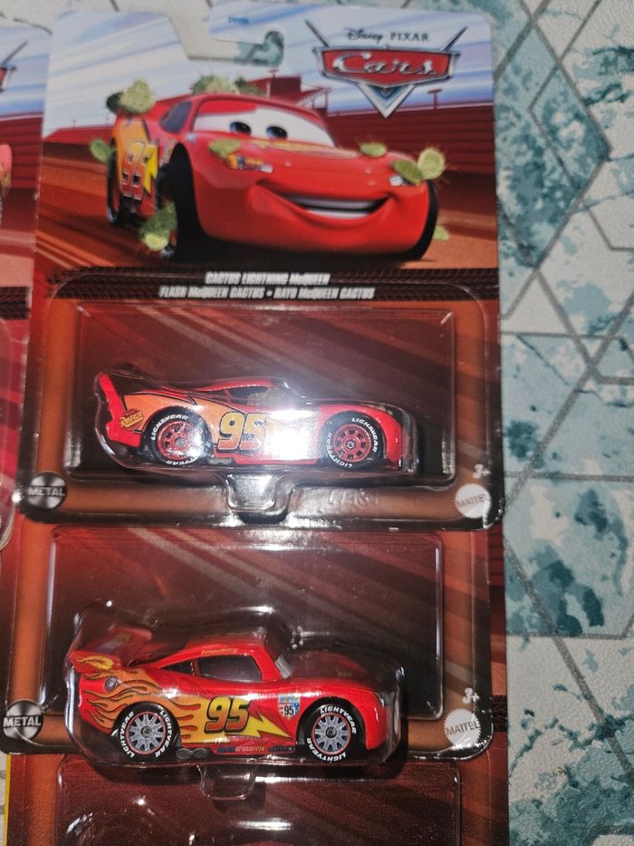 10 voitures cars Mattel neuves Disney Pixars 10 voitures mcqueen différentes - photo numéro 4