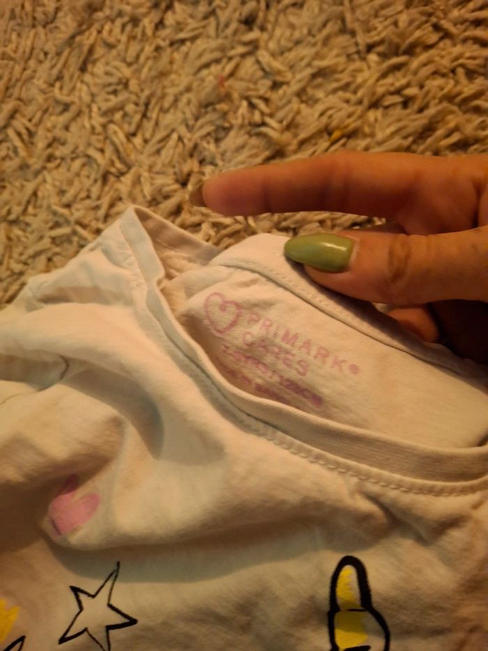 Haut manche longue fille licorne primark taille 7 8 ans - photo numéro 2