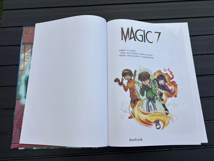 🌺Livre bande-dessinée Magic 7 tome 1 Jamais seuls🌺 - photo numéro 4