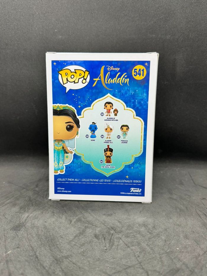 Funko pop Disney Aladdin princess jasmine 541 Diamond Popcultcha - photo numéro 4