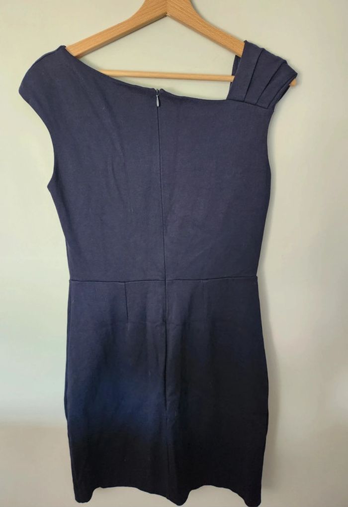 jolie petite robe Mango Suit bleue marine taille M excellent état - photo numéro 2