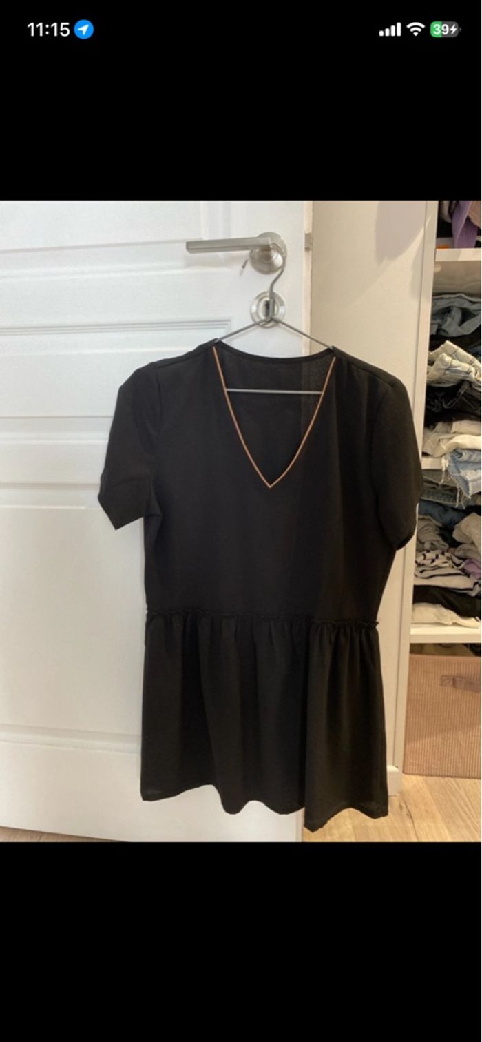 Tunique noire Taille unique