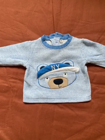 Pull bleu