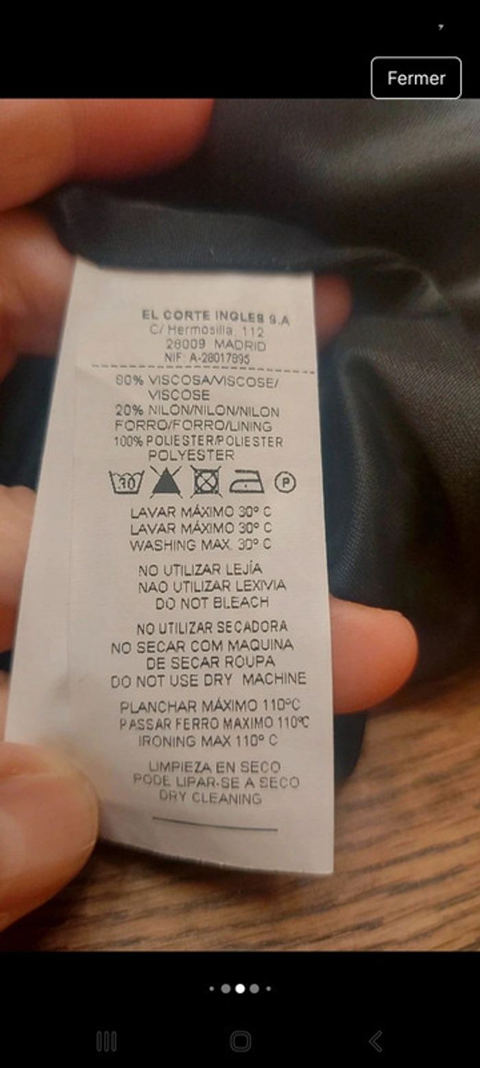 Robe El Cortes Inglés (fórmula joven) t 36 - photo numéro 13