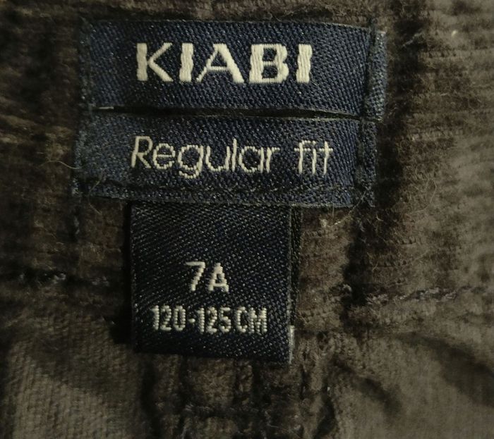 Jean velours côtelé 7ans-120-125cm Kiabi Réduction jusqu'à -70% - photo numéro 5