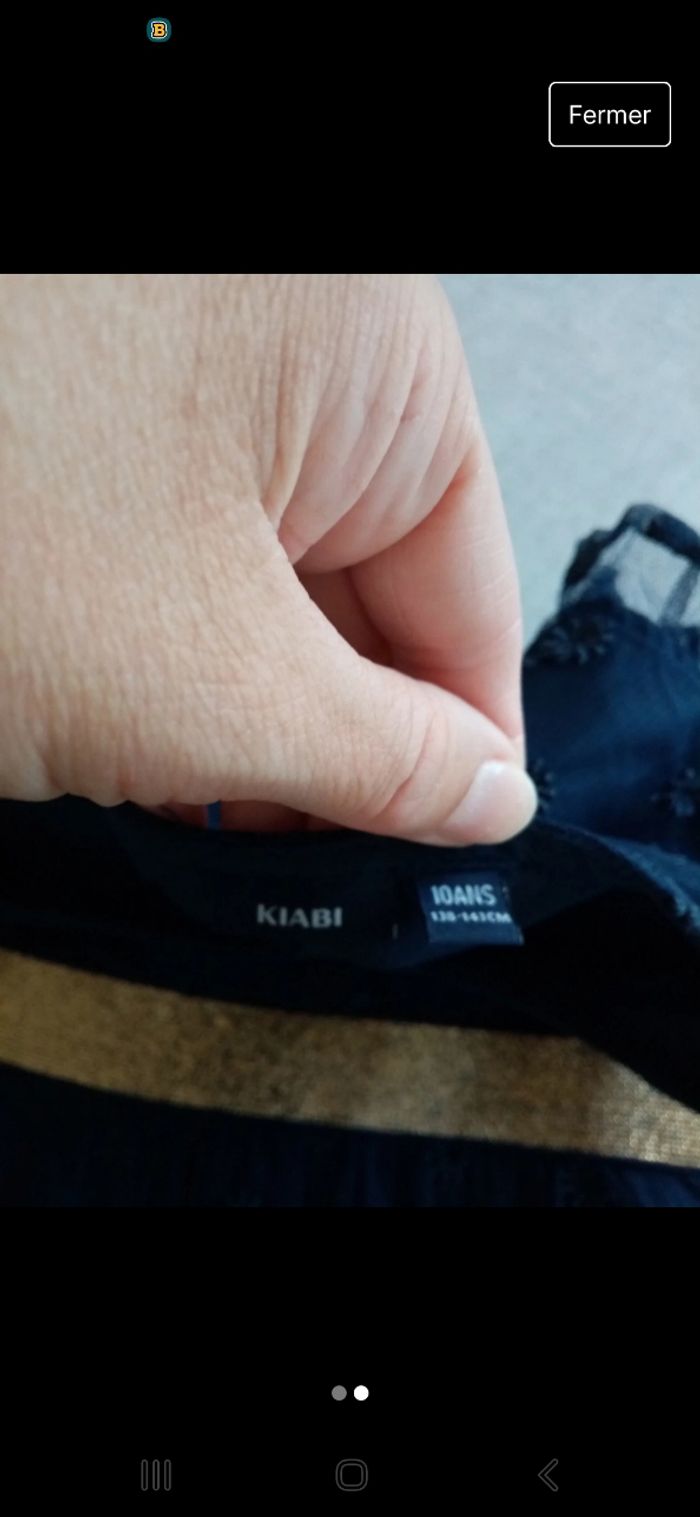 Robe cérémonie 10 ans - photo numéro 2