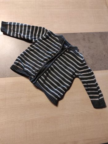 Gilet zippé 18 mois